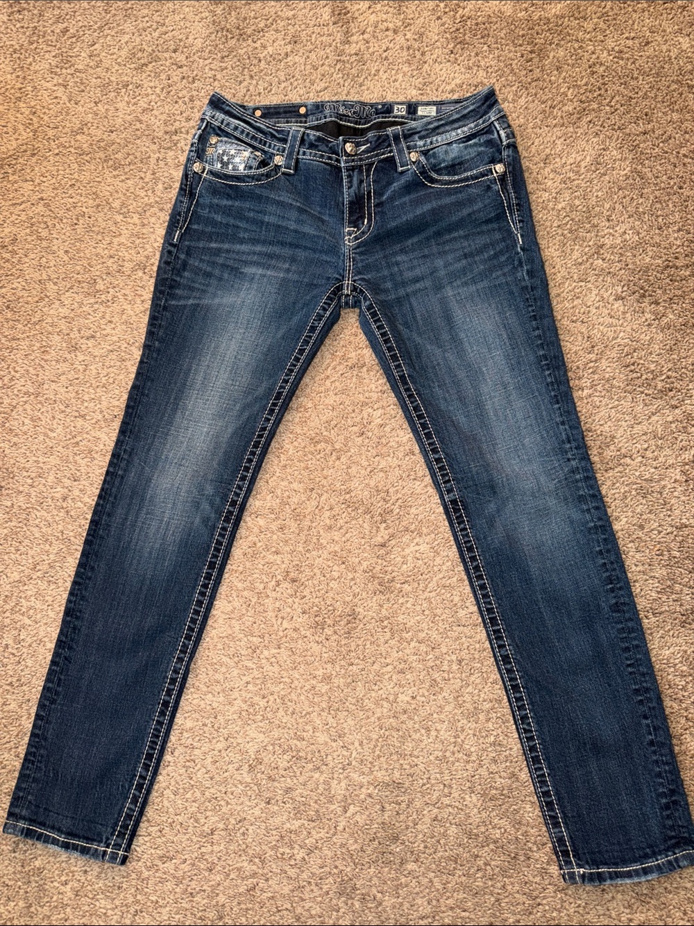 Miss Me Signature Skinny Americans Jeans size 30